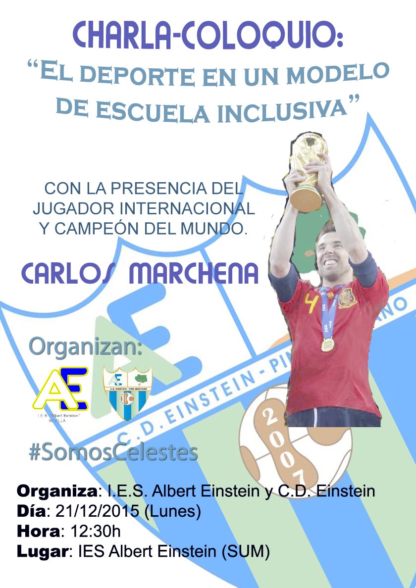 Mañana tenemos conferencia en el <a href="/IES_AE/">IES Albert Einstein</a> <a href="/CDEinstein/">CD Einstein</a>