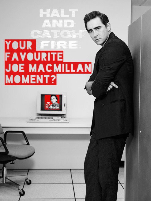 thelpfn's tweet image. ❓Pacers, tell..: What is your ultimate favourite Joe MacMillan moment in #HaltandCatchFire? 🔥🔥🔥🔥🔥 Lee Pace #topactor