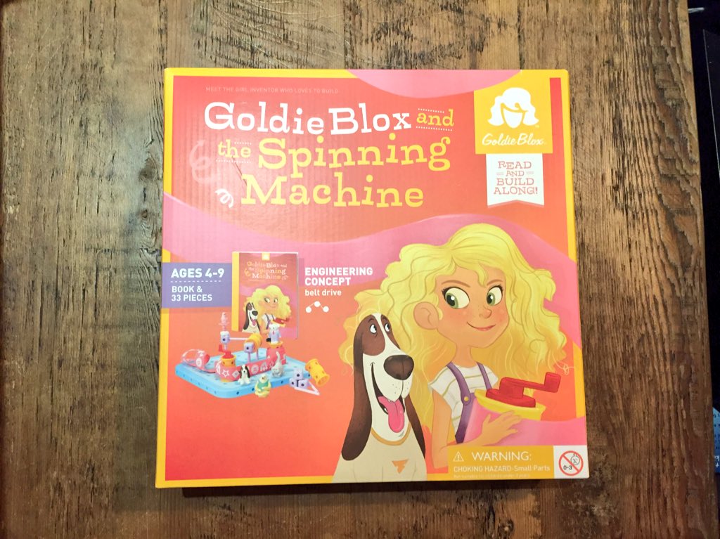 b3thany's tweet photo. My dad came through with this #engineering set for the 3yo's Christmas pressie! #ConfidenceToTry @ARosieRiveter https://t.co/mnnJNbYK3v