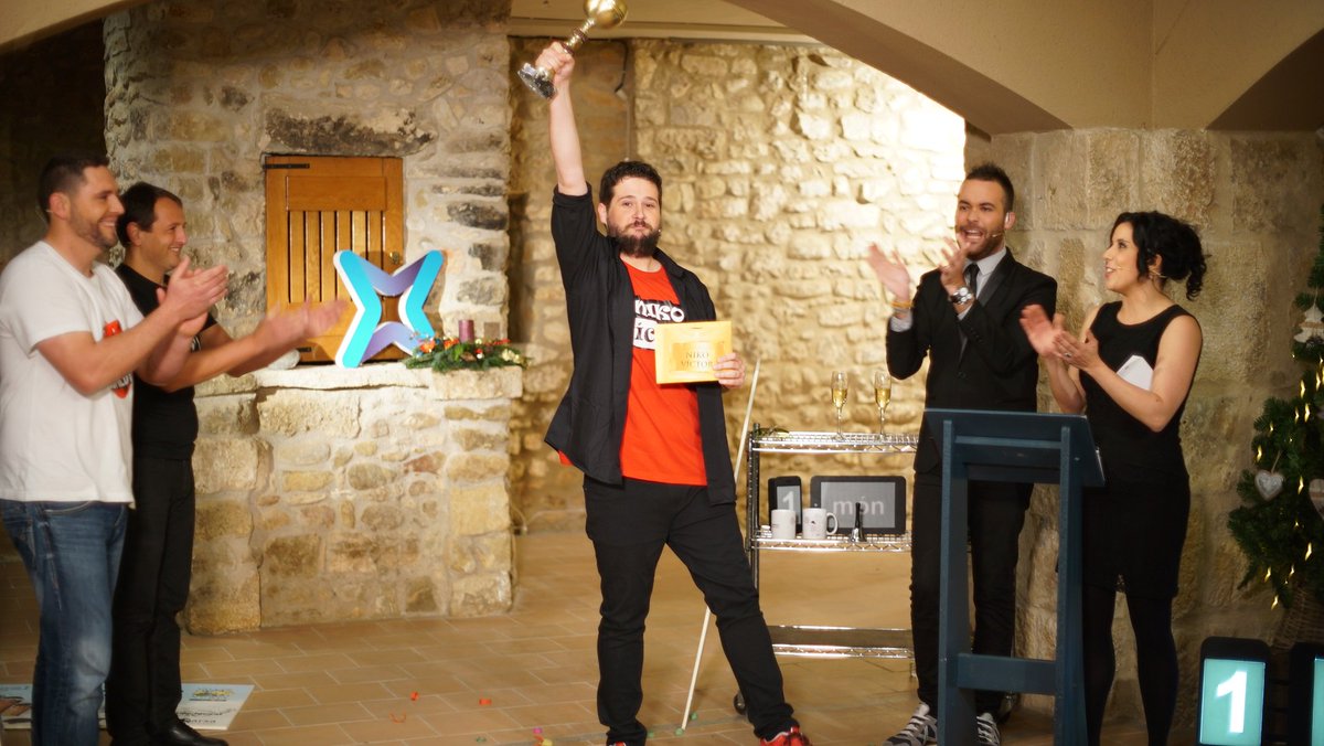 als4ventstv's tweet photo. Enhorabona a Niko Víctor, guanyador de la final de l#1morcat!!! ▶https://t.co/pbunsStQlH https://t.co/2OfctFReHo