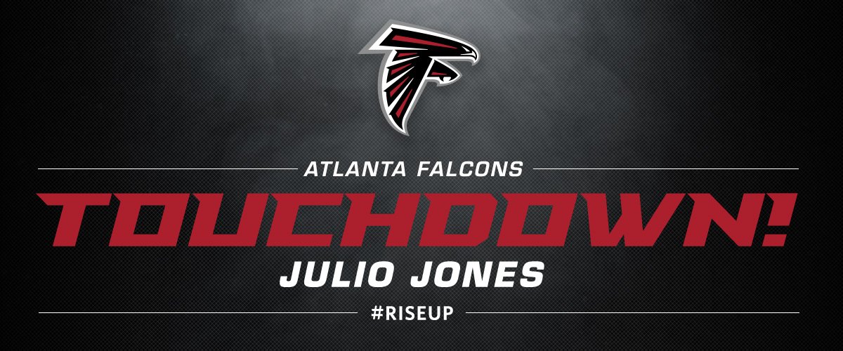 AtlantaFalcons's tweet photo. TOUCHDOWN, JULIOOOOoOOOoooOOooOOO! #ATLvsJAX https://t.co/vvPV2XGWZJ