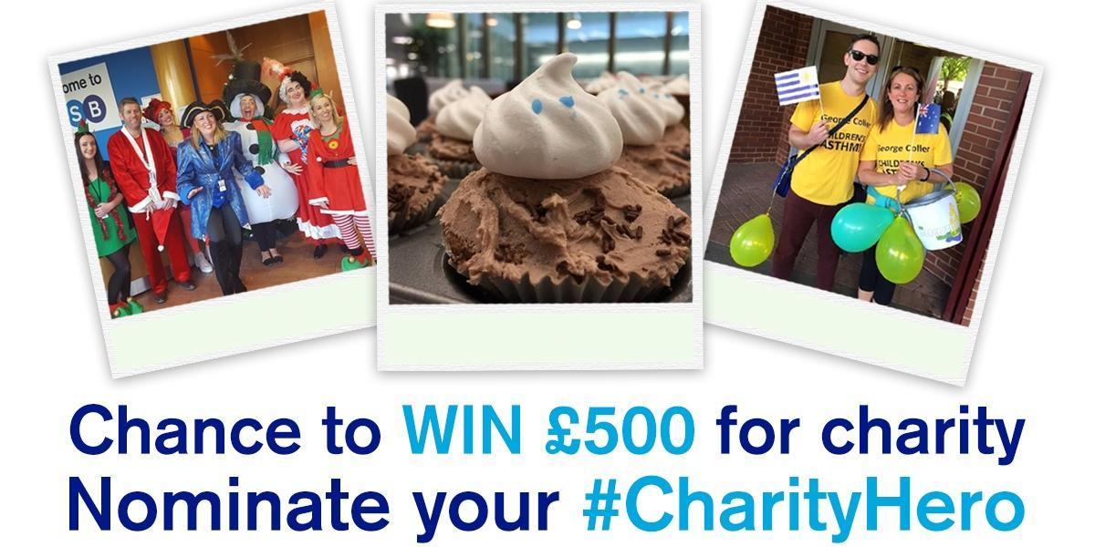 TSB's tweet photo. We're giving away £500 to 10 charities. Tweet us your #CharityHero to get involved https://t.co/saZoCeFehY https://t.co/ji86RpCl0i