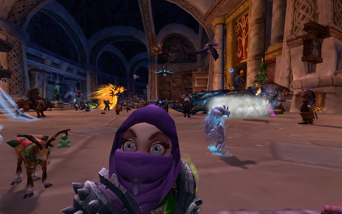 cyberfrontier's tweet photo. busy night in Ironforge  #gnomemagic #warcraft https://t.co/FrR2XjA4AO