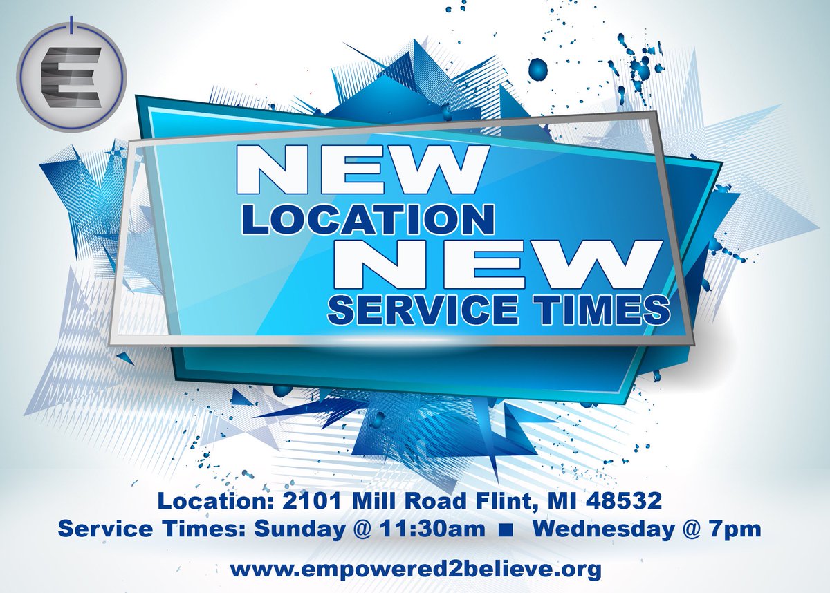 EBelievers's tweet photo. #Shift #EmpoweredBelievers #Newlocation https://t.co/PruGDPZfMy