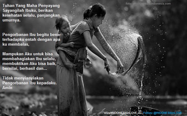 INDONESIAinLOVE's tweet photo. Besok Selamat Hari Ibu Nasional: RETWEET Doa ini untuk Ibu
#DoaUntukIbu #TerimakasihIbu https://t.co/IIp9urRGTe