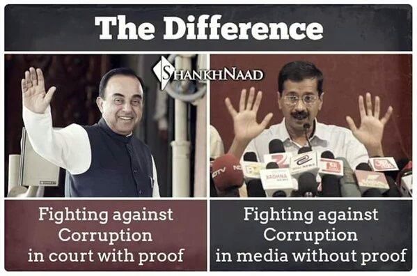takshraina's tweet photo. Dfference
@Swamy39
#SwamyTheGladiator
&
@ArvindKejriwal
#KejriwalFormula Media Coverage https://t.co/Rsijgx7gXW