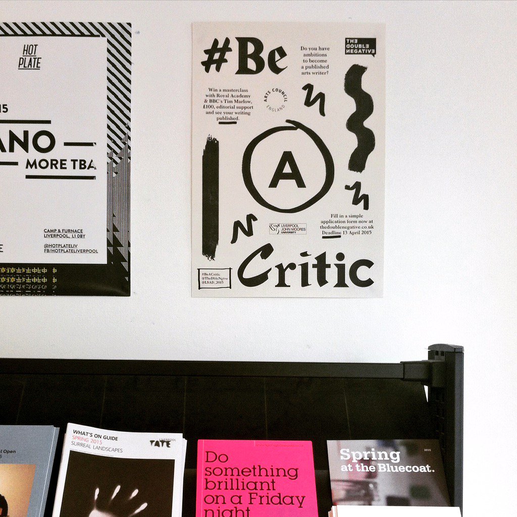 TheDbleNgtve's tweet photo. Privileged to have worked w/ @LSAD_2015 @ace_thenorth on #BeACritic throughout 2015: https://t.co/xTHz2azu9u+ https://t.co/Of5olR2wkP