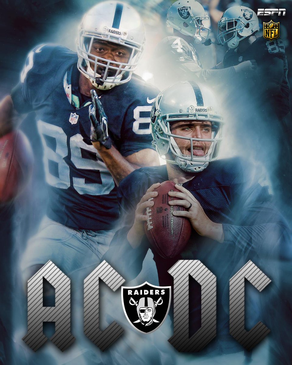 raiders football score on Nfl On Espn On Twitter Touchdown Raiders Ac Dc For The Score Https T Co Aolcwmi4i9