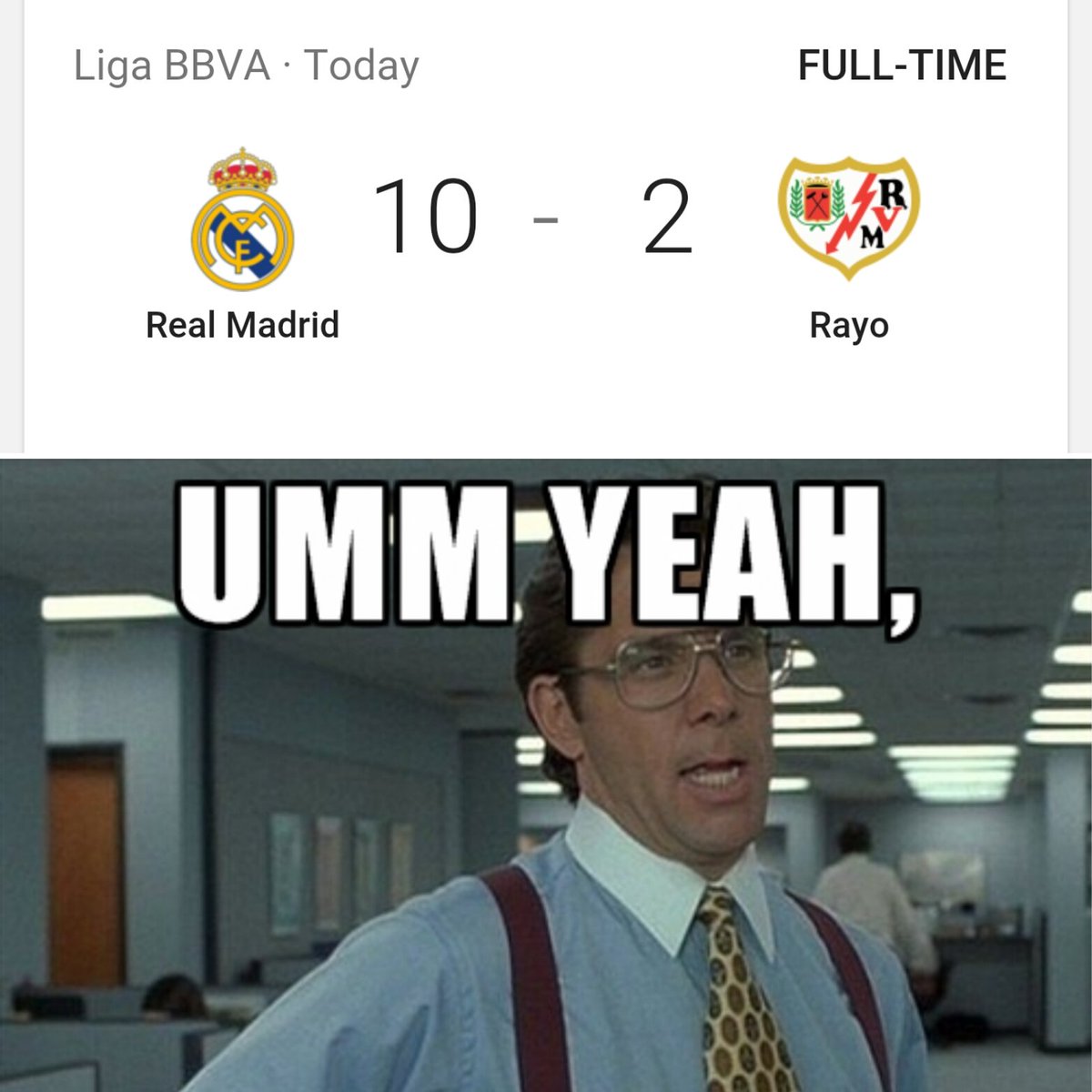 matchdaypredict's tweet photo. So this happened today...#matchdaypredictions #laliga #RealMadrid https://t.co/V1m4BPRQUY