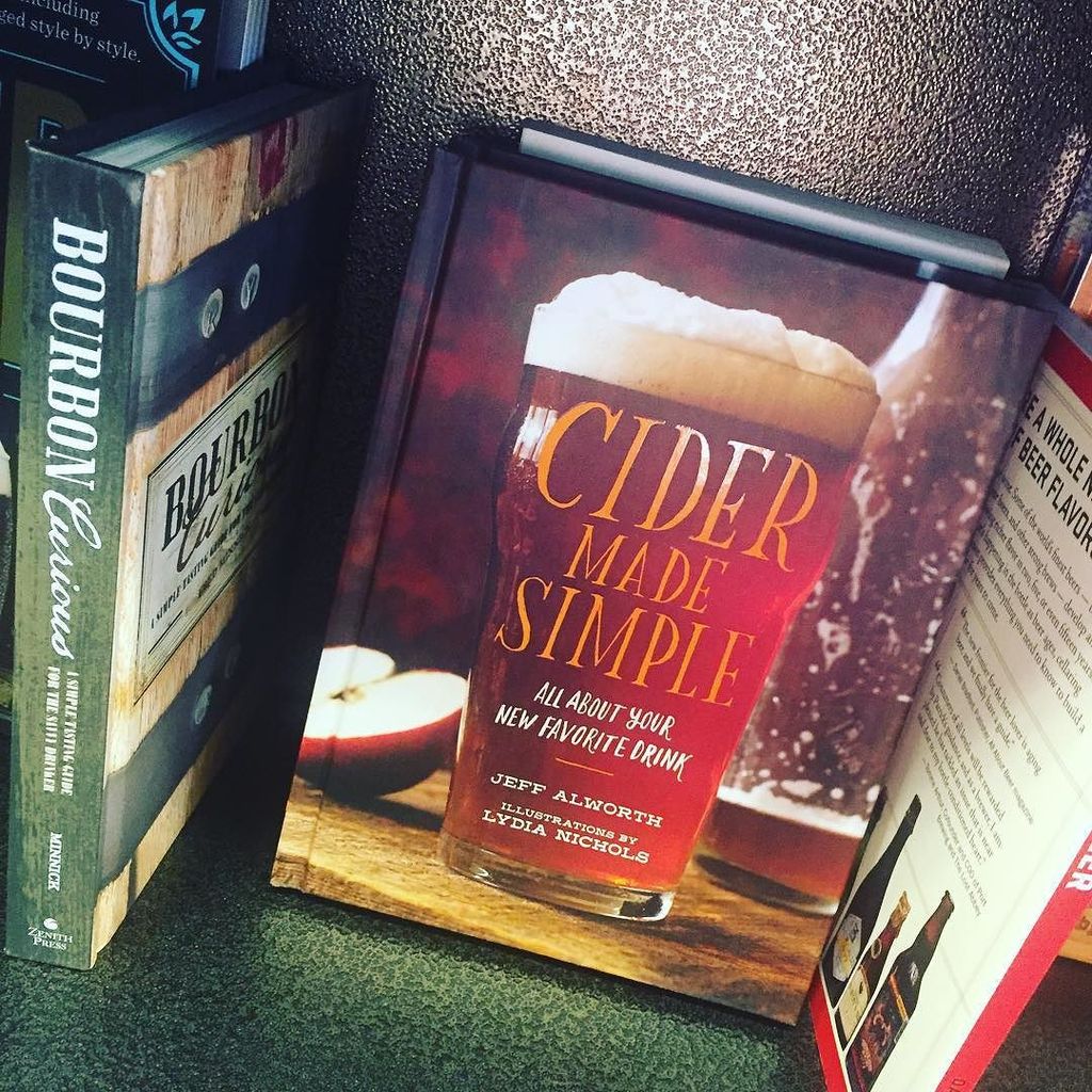 DrinkingCiders's tweet photo. Cider Made Simple .. at the Yale Bookstore! @alworthj #cider #ciderbooks #yale #newhaven #… https://t.co/2ocK5gvjY1 https://t.co/cTbmQbHY1V