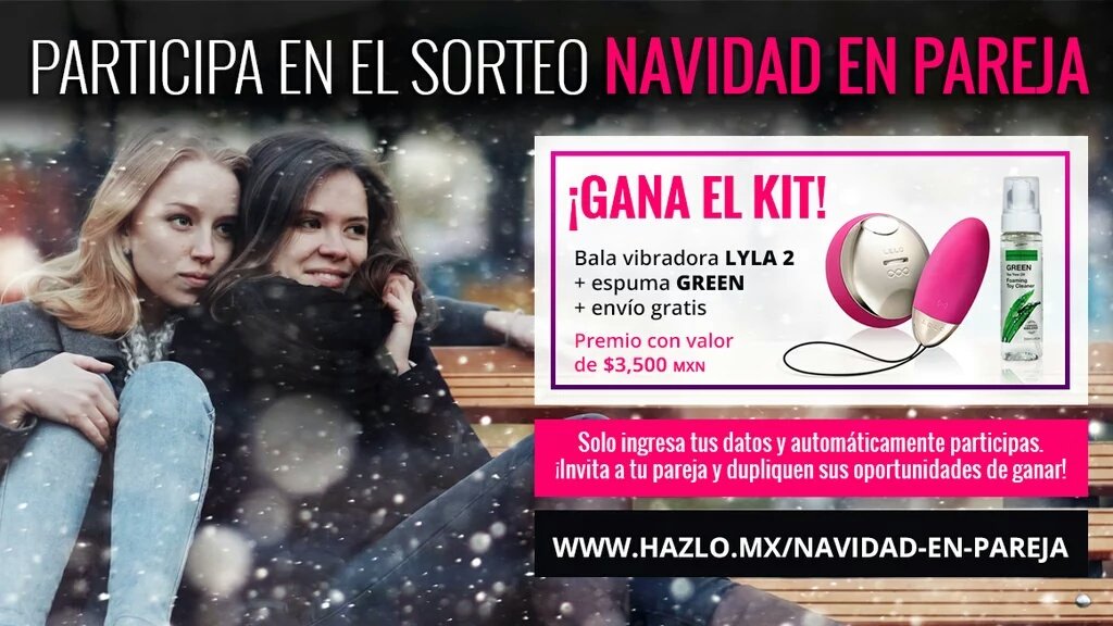 Último día para ganase el mejor regalo de navidad, aumentar tu libido, mejorar tu vida sexual, sorprender a alguien?