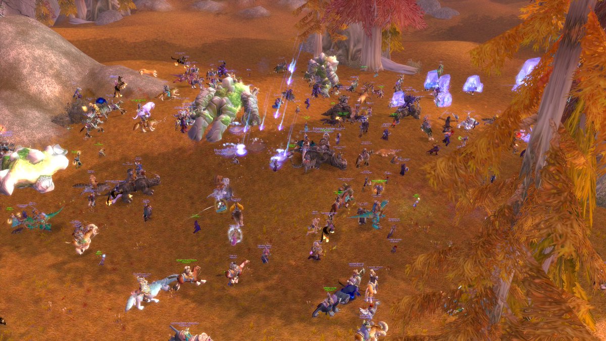 NostalBegins's tweet photo. #Azuregos landed on the PVE realm ! https://t.co/Ahr813gQ04