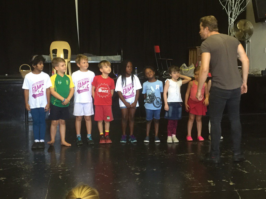 2 fab weeks of Fameacademy! Such passionate teachers! <a href="/zakhendrikz/">zak hendrikz</a> <a href="/Clint_L_P/">Clint Lesch</a> <a href="/jvrensburg81/">Jaco van Rensburg</a> <a href="/FameacademySA/">Vicky Friedman</a> #Kidsfun