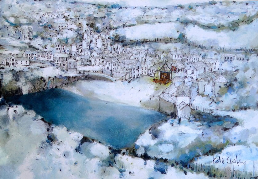 Snowing this year? Image Print by local artist Katie Childs