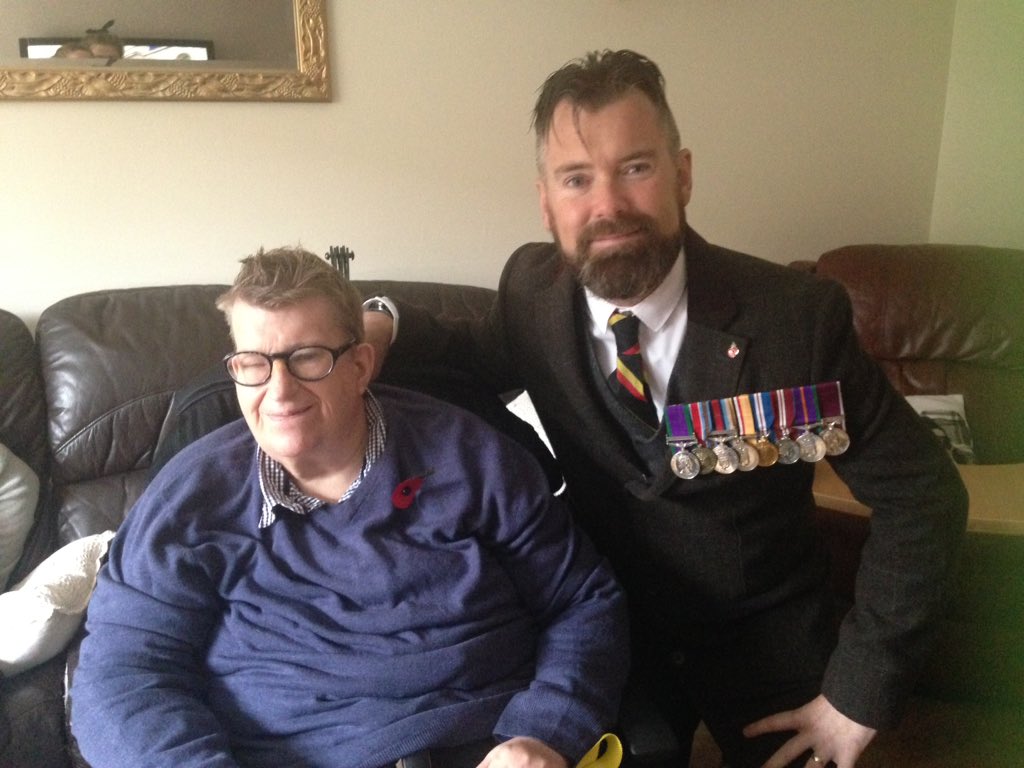 nomes72's tweet photo. #saluteourforces @ArmedForcesDay  one proud tenant with volunteer lea https://t.co/NoKGmhBh61