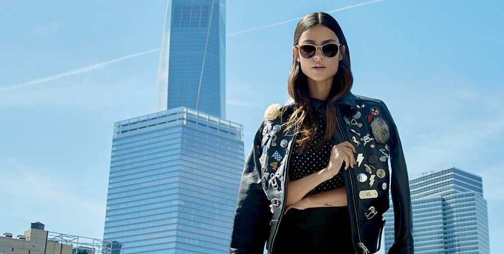 Coach's tweet photo. Out + about in #NYC: @ThaillaAyala in #CoachFall2015 for @InStyle Brazil https://t.co/cBw5mfu0Hj
