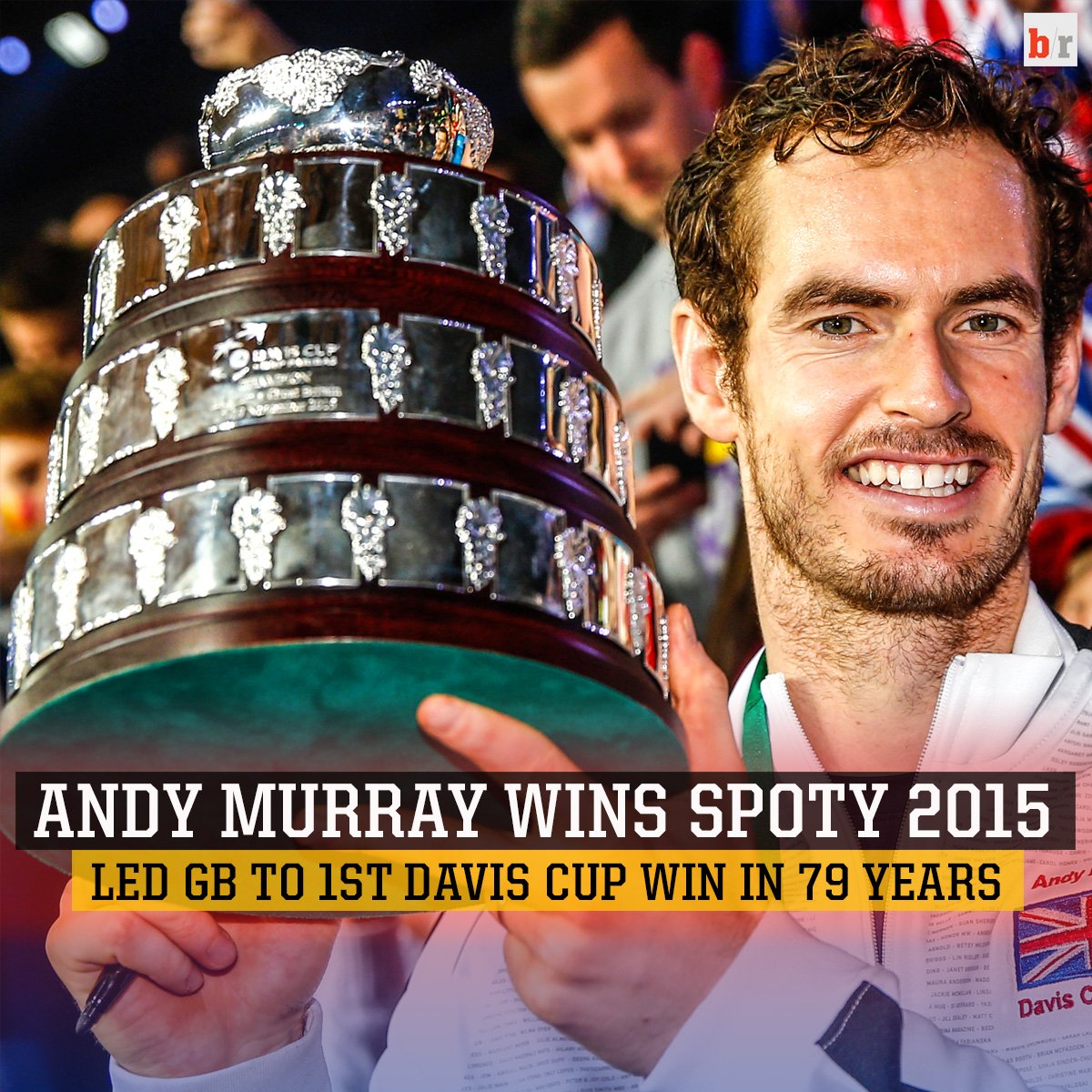 Won <a href="/Wimbledon/">Wimbledon</a> 🏆
Won <a href="/usopen/">US Open Tennis</a> 🏆
Won <a href="/Olympics/">The Olympic Games</a> gold 🏆
Won <a href="/DavisCup/">Davis Cup</a> 🏆
And now #SPOTY 🏆
Congratulations, <a href="/andy_murray/">Andy Murray</a>!