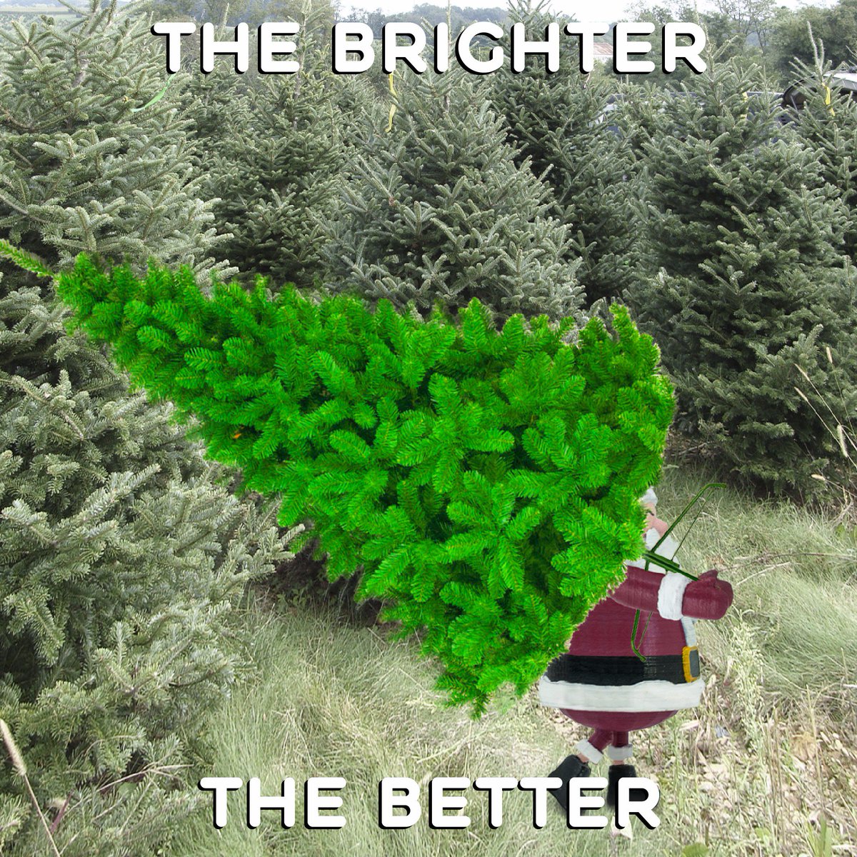 TeenySanta's tweet photo. Artificial Xmas trees are used for more than 20 years as they seem to be “greener” than real ones!4 days before Xmas https://t.co/O0daSW84SF