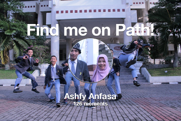 AshviAnfs's tweet photo. I've shared 126 memories with my friends on #Path - see them now at https://t.co/Ai66yf9U9v! #thepersonalnetwork https://t.co/B5ewoTjB7d