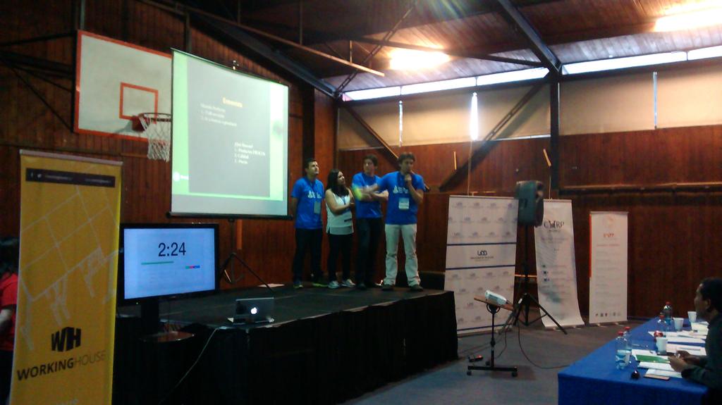 thehackway_cl's tweet image. En escenario Campo y Mesa, la plataforma de compra y reparto de alimentos orgánicos y saludables. #SWConcepcion