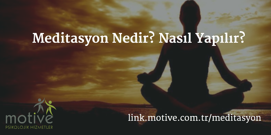 MotivePsikoloji's tweet photo. Meditasyon Nedir? Nasıl Yapılır? 

https://t.co/krTgKGT9CH https://t.co/1RECX9WmBU