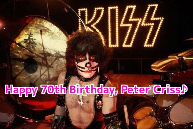  Happy 70th Birthday, Peter Criss 