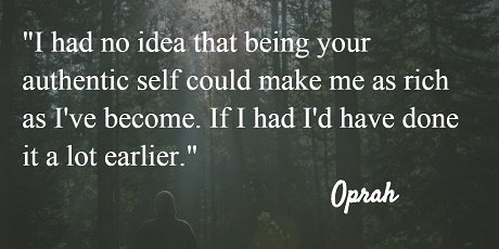 Be yourself! #actorslife