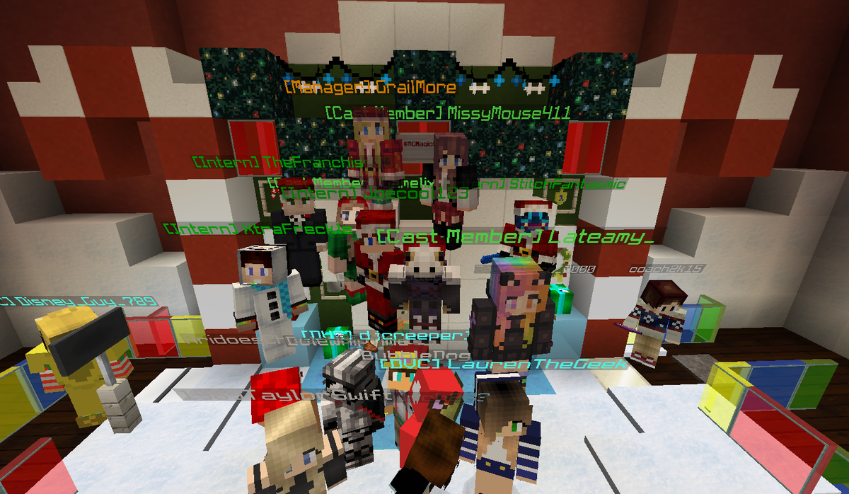 GlitchedRS's tweet image. More #MCMagicSide with more staff.
