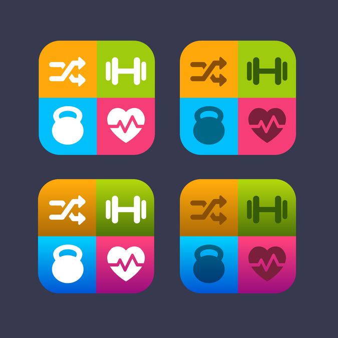 GYMerApp's tweet image. I need help choosing a winning design on 99designs. Vote now to have your say.  buff.ly/1QS0AKN