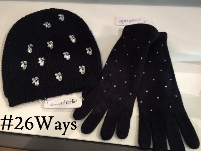 ShopTownSquare's tweet photo. Add a little sparkle 2 someone’s winter wardrobe w/these cozy gloves & warm hat from @CharmingCharlie #26Ways #Day23 https://t.co/UGIXE9V5Se