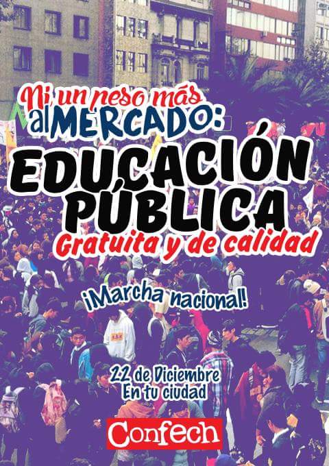 FEUCSC's tweet photo. Ni un peso más al mercado! Educ.Pública, gratuita y de calidad. @elsurcl @octavioabello @cadeucsc @DiarioConce https://t.co/lnB1pzISDb