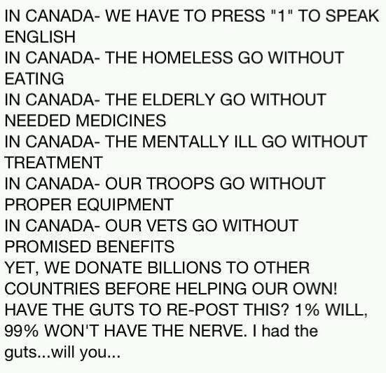 The statements below seem appropriate now in 2015.
From a July 2013 post of Dianna Dupuis of Facebook.