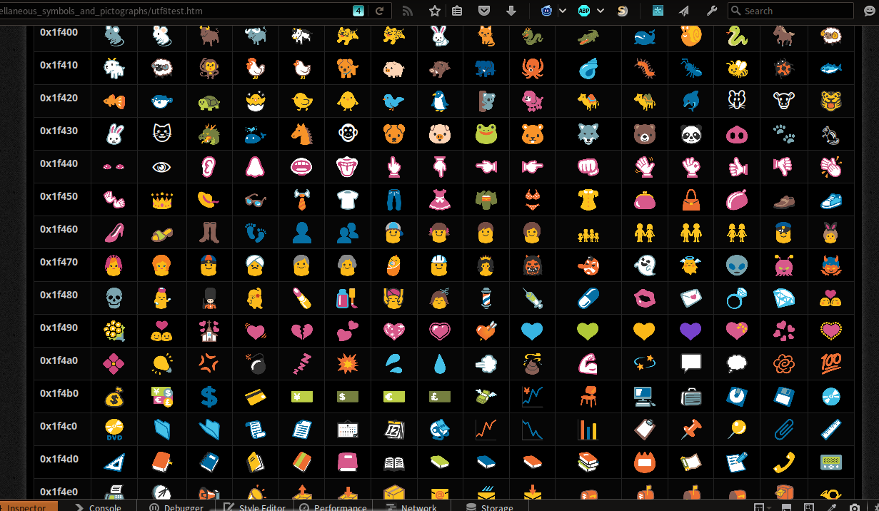 Emoji colors are inverted for dark themes · Issue #266 · xi-editor