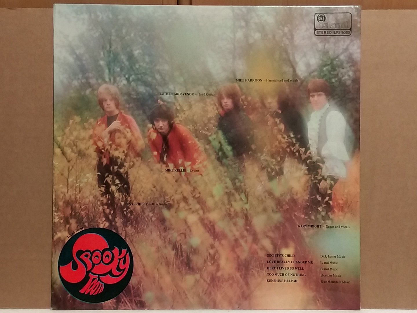 SPOOKY TOOTH - IT\S ALL ABOUT (1968) ISLAND ILPS 9080            R&B          Happy Birthday, Luther Grosvenor ! 