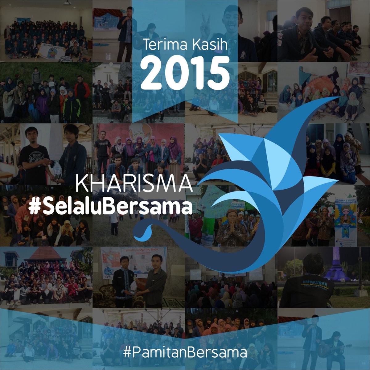 Salam pamit dari KHARISMA 2015. Sukses untuk periode selanjutnya!
#PamitanBersama #Kharisma2015 #SelaluBersama