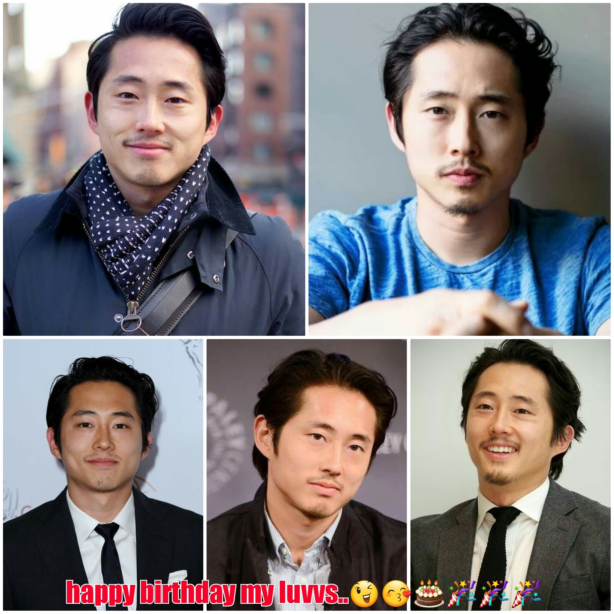         !!Happy Birthday my super idol and my suppperr love steven yeun ..      i u idol.. 