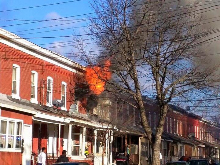 HTFDengine16's tweet photo. Engine 16 was 3rd due to this house fire yesterday. https://t.co/0Orc8swel6
