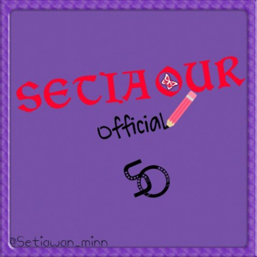 Charangels3's tweet photo. #LogoSETIAOUR @Setiaour_OFC @Setiawan_Minn by @Charangels3 https://t.co/d4Ngu8YhZF
