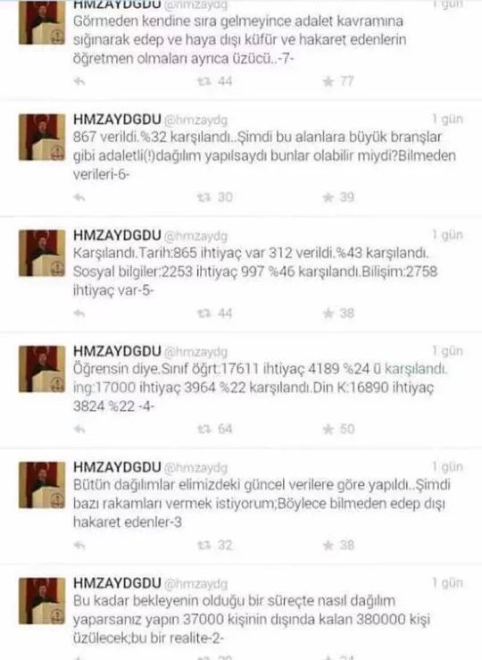 burcusen401's tweet photo. Biz çocuklarımızı istiyoruz.
HamzaMüdürünMisafiri Sinifcilar
Şubatta aslan payı sınıfın.
Hakkımızı arıyoruz. https://t.co/UmpYgvZFC3