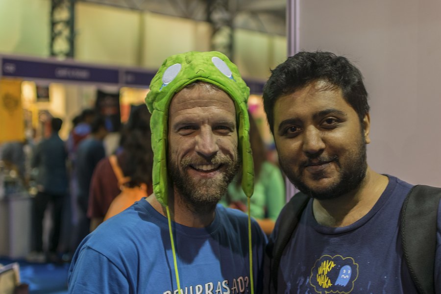 TheTechJudge's tweet photo. 1/2 Met @fordlikethecar yesterday at Mumbai Comic Con. He's a super chill guy who is genuinely down to earth https://t.co/9ws3dbCkJh