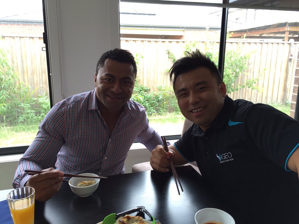 Thanks for visiting me @DROD_15 <a href="/XMoloney/">becky moloney x</a> great chat and hope you enjoyed my MIL home made dumplings! <a href="/AFLdiversity/">AFL Multicultural</a>