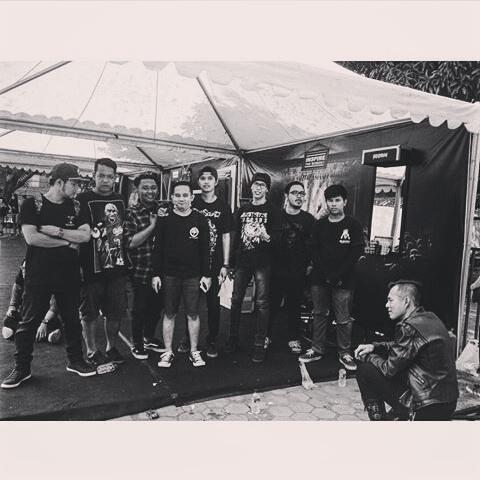 Suasana booth exhibition #RAWKINGDOM di acara Soundscream 13-12-2015 kemarin. #latepost