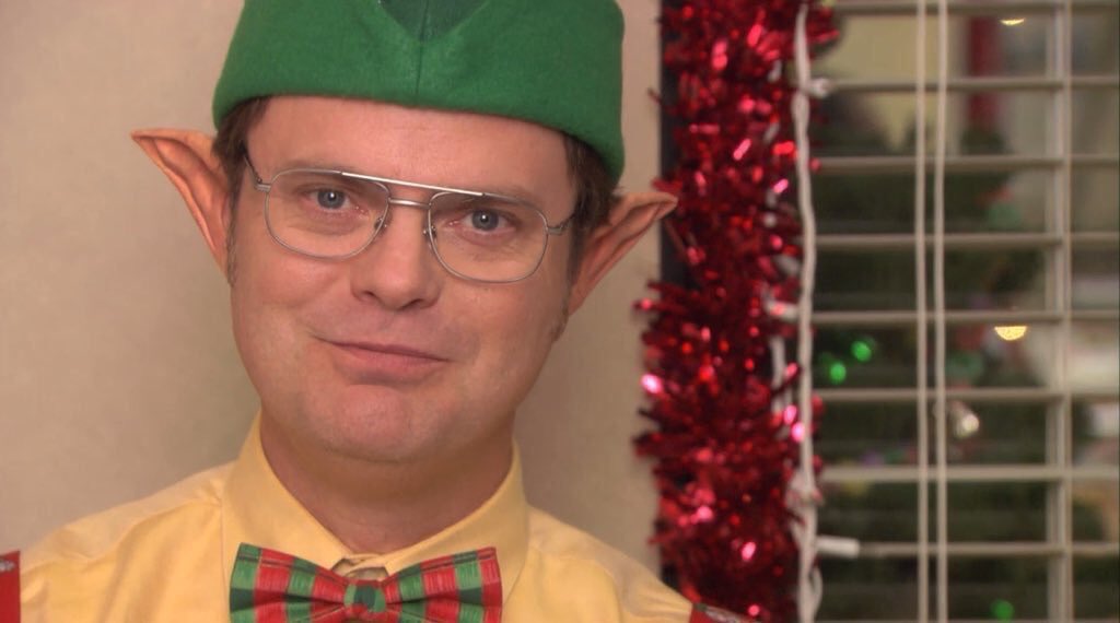 Scranton_Quotes's tweet photo. Christmas is this week!!! https://t.co/lcWx0WUJCz