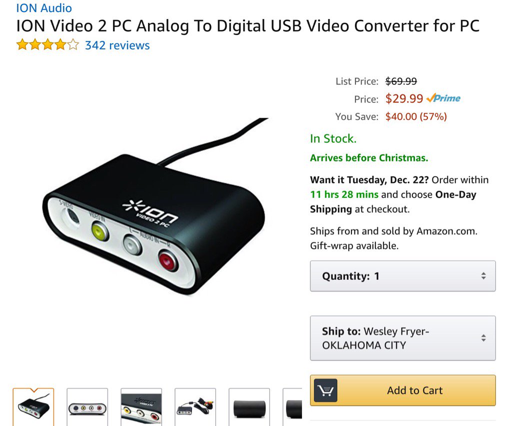 ion analog to digital video converter ion analog to digital video converter