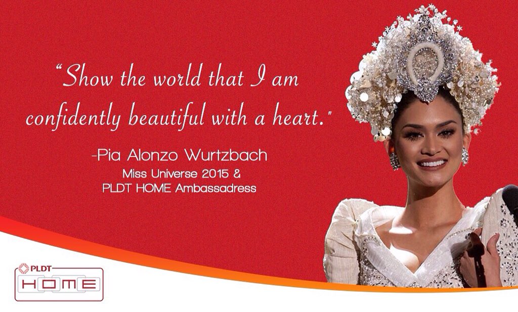PLDTHome's tweet image. Ms. Pia Wurtzbach takes the #MsUniverse2015 crown HOME! Congratulations &amp;amp; thank you for making us proud! #PLDTHOME