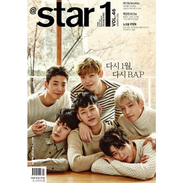 앳스타일 1월호 B.A.P 화보 | 인스티즈