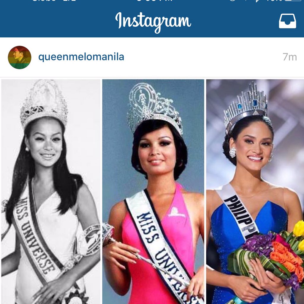 iamkarendavila's tweet photo. And now there are three!!! Gloria, Margie and Pia #history #MissUniverse2015 https://t.co/MyclOvYf1s