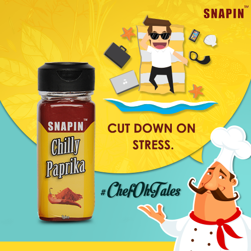 SnapinIndia's tweet photo. Incorporate #Snapin’s #Paprika to your food to cut down on stress. https://t.co/m2DQuLB45N