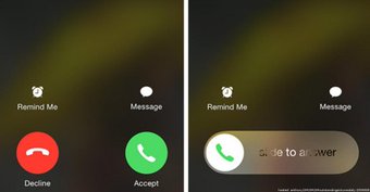 conylyna's tweet image. Ever Wondered Why You Get Two Different Choices To Answer Calls On Your iPhone? 

bit.ly/1S5kuRN