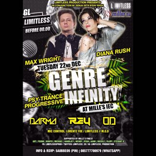 Tomorrow @ Mille's the Double Russian Duo w/ Diana Rush &amp; Max Wright! #LimitlessDay #LimitlessProduction